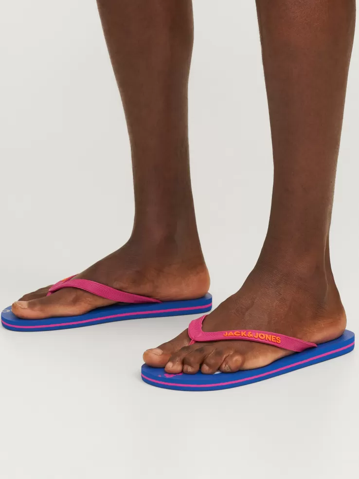 Cheap JACK & JONES Pool sliders Blue