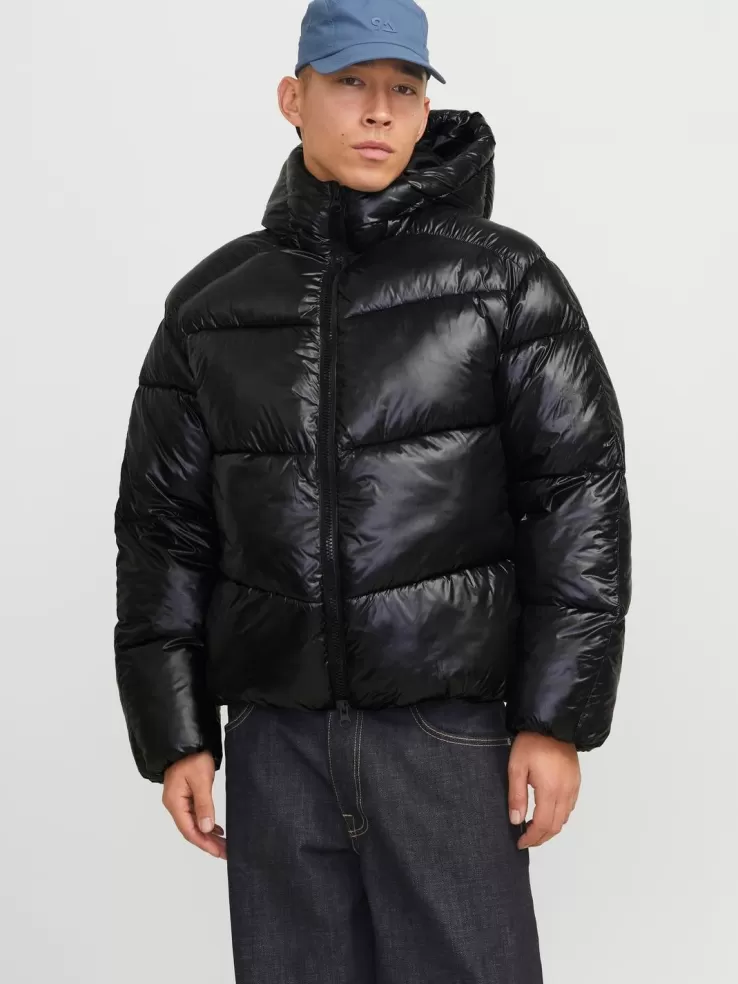 Outlet JACK & JONES Puffer jacket Black