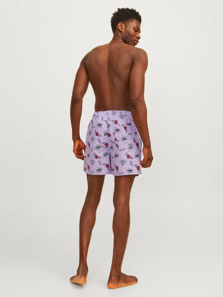 Best JACK & JONES Regular Fit Swim short Purple