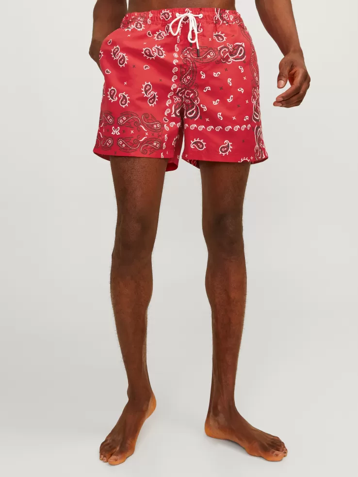 Best JACK & JONES Regular Fit Swim shorts Red