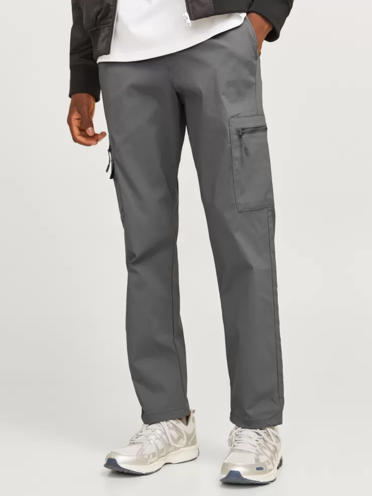 Best JACK & JONES Relaxed Fit Cargo trousers Grey