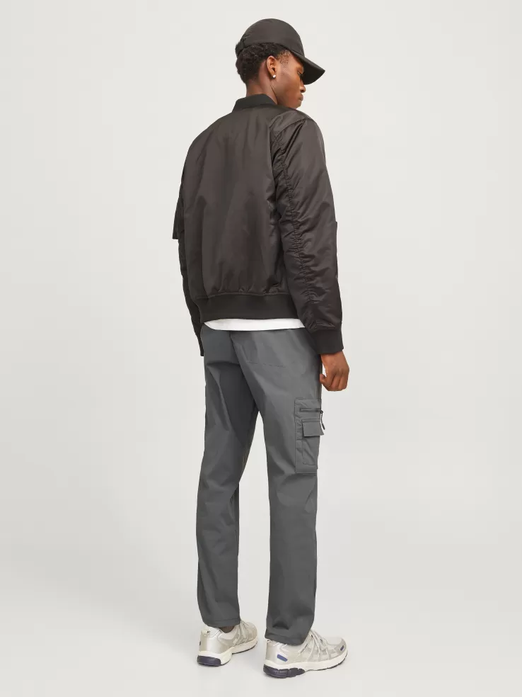 Best JACK & JONES Relaxed Fit Cargo trousers Grey