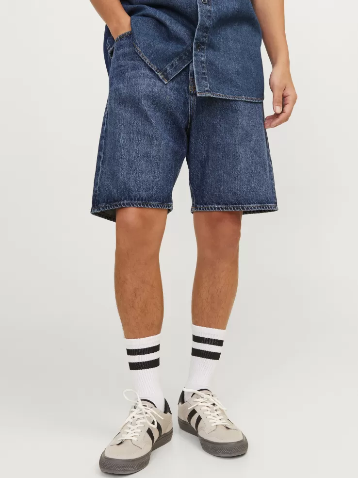 Best JACK & JONES Relaxed Fit Denim shorts Blue