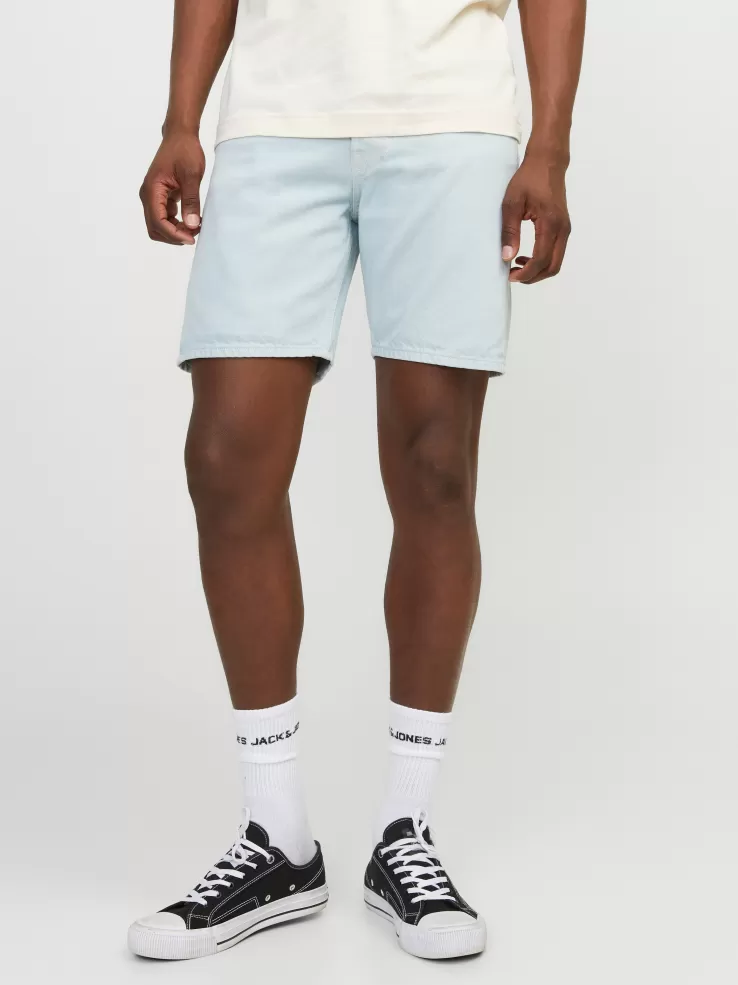Hot JACK & JONES Relaxed Fit Denim shorts Blue