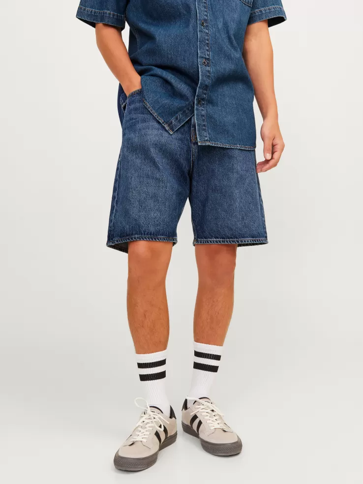 Best JACK & JONES Relaxed Fit Denim shorts Blue