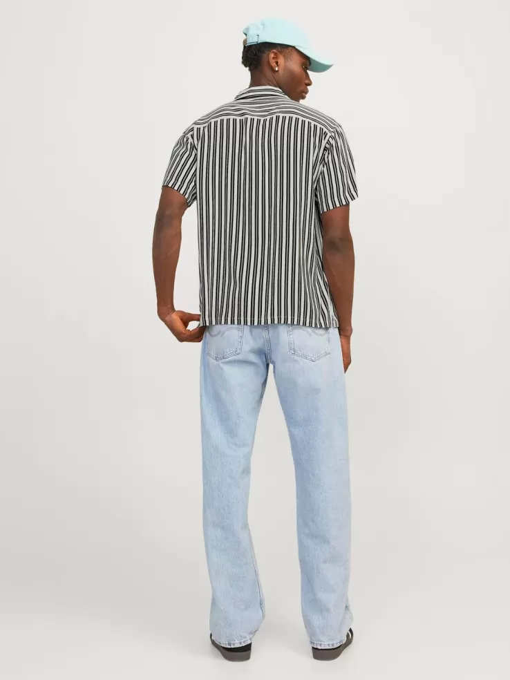 Best JACK & JONES Relaxed Fit Resort shirt Black