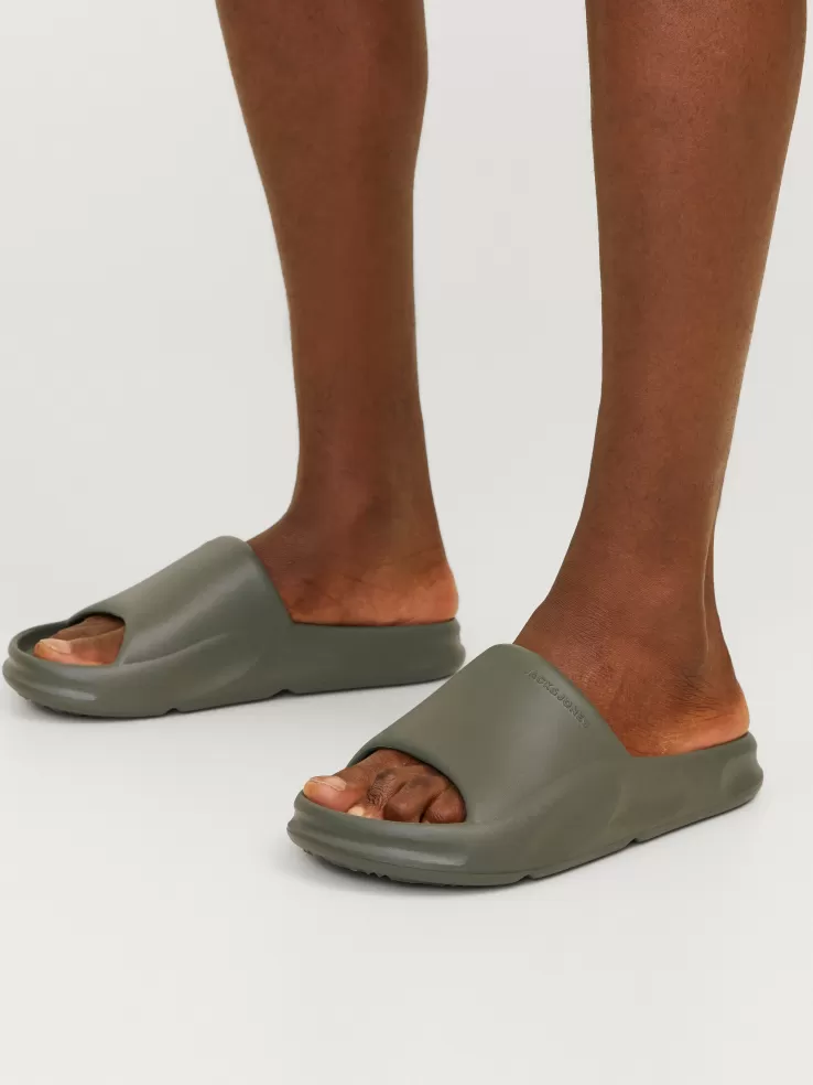 New JACK & JONES Sandals Green