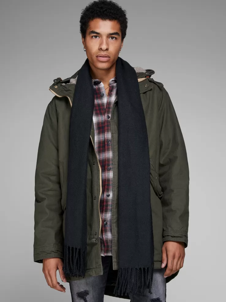 New JACK & JONES Scarf Black