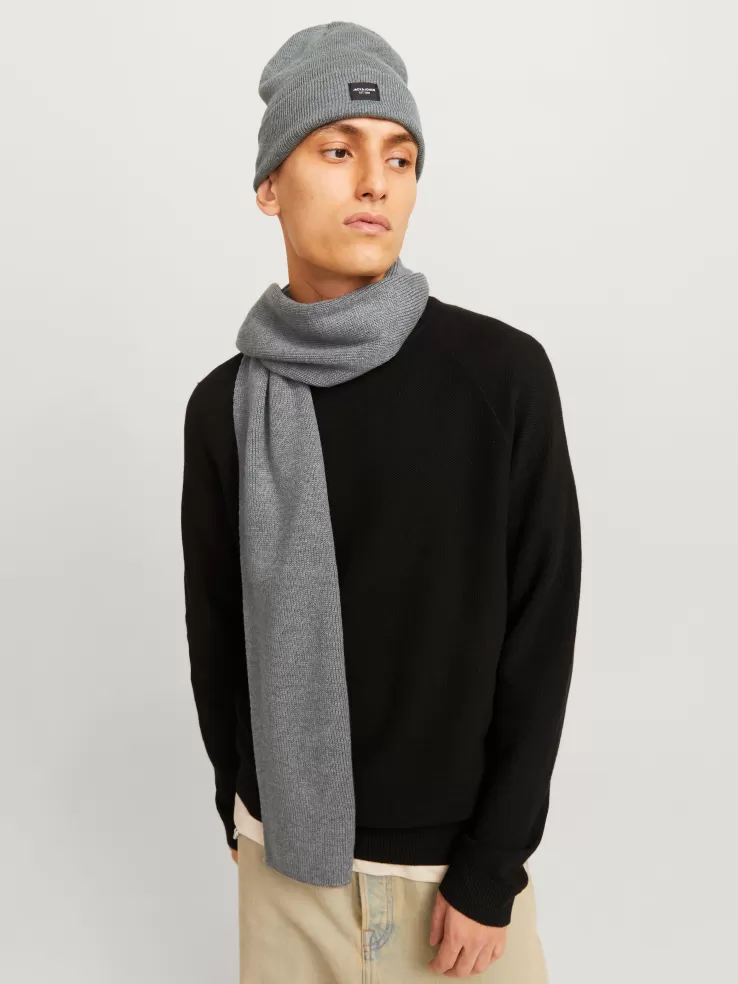 Flash Sale JACK & JONES Scarf Grey