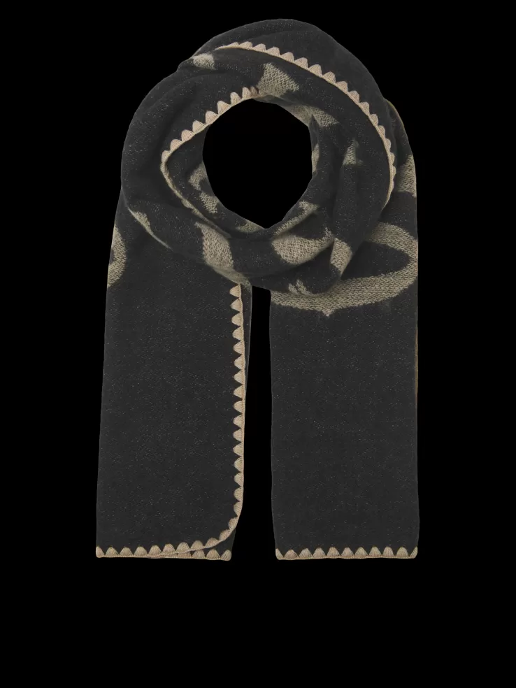 Cheap JACK & JONES Scarf Black