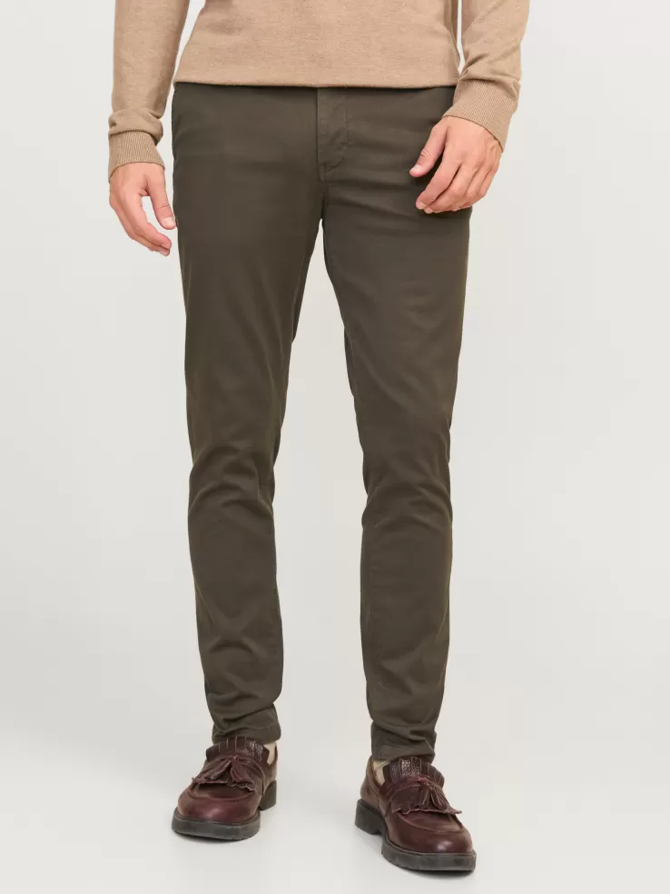 Best JACK & JONES Slim Fit Chino pants Brown