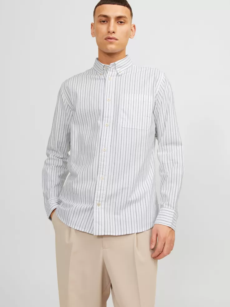 Best JACK & JONES Slim Fit Dress shirt Blue