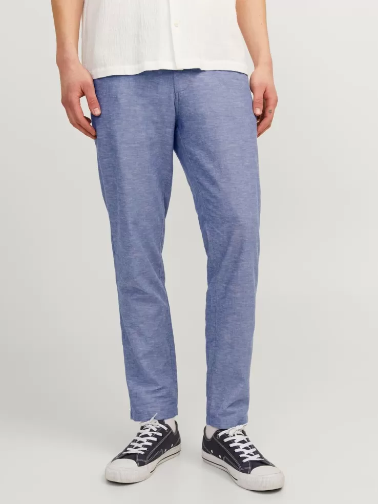 Cheap JACK & JONES Tapered Fit Chino pants Blue